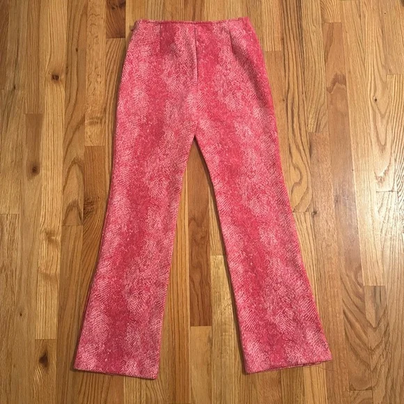 UO Vivica Pink Flare Pants - Picture 6 of 9